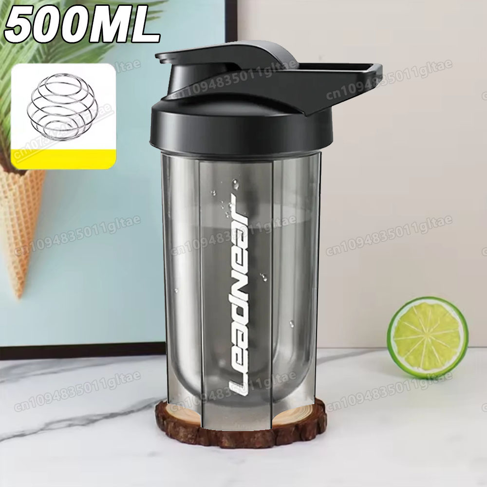 Protein Bar - 500ML Portable Protein Powder Shaker Bottle