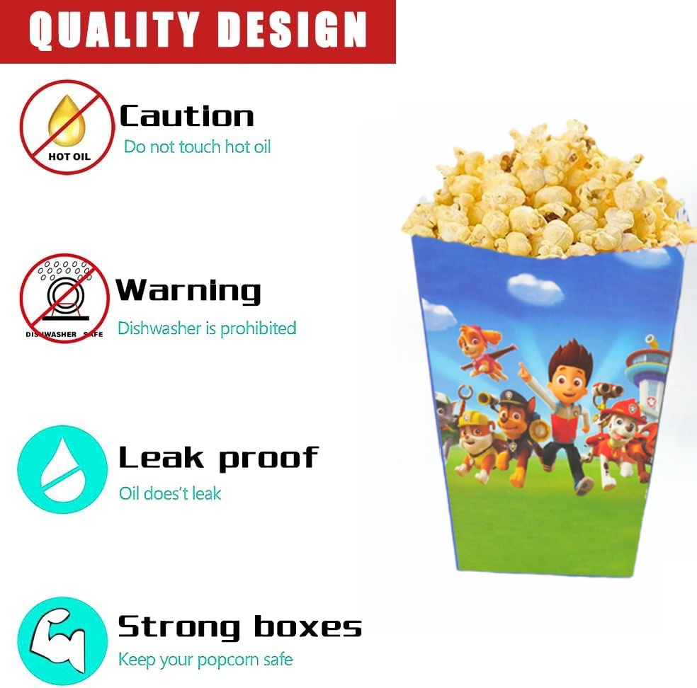 Skye Paw Patrol Popcorn Box Bi - огляд і ціна Popcorn