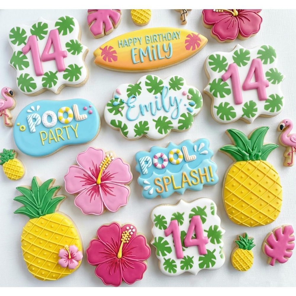 12-Pack Cookie Stencils Set Fl - огляд і ціна Cookies Pack