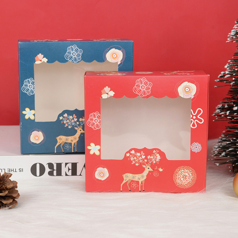 10/5Pcs Christmas Cookie Box w - огляд і ціна Chocolate Snack