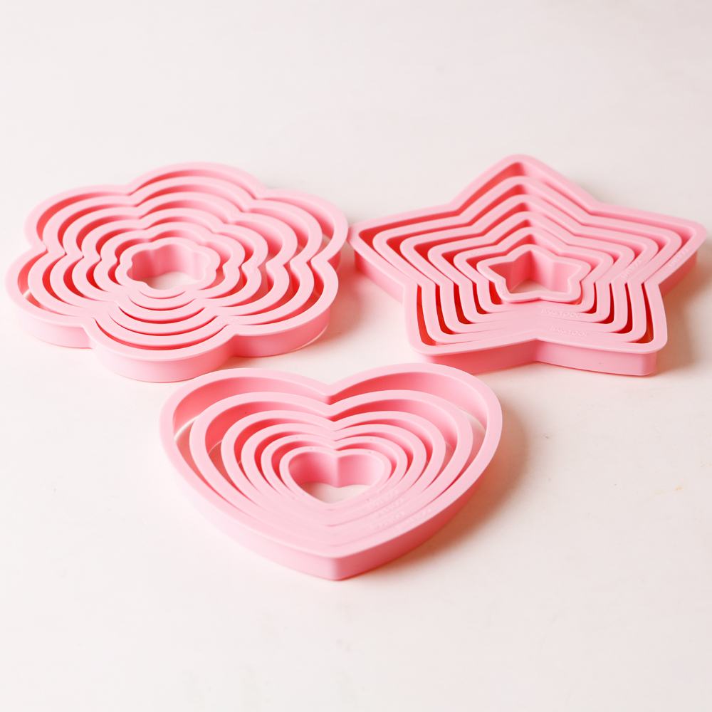 1set/3sets Pink Heart Star Flo - огляд і ціна Cookies Pack