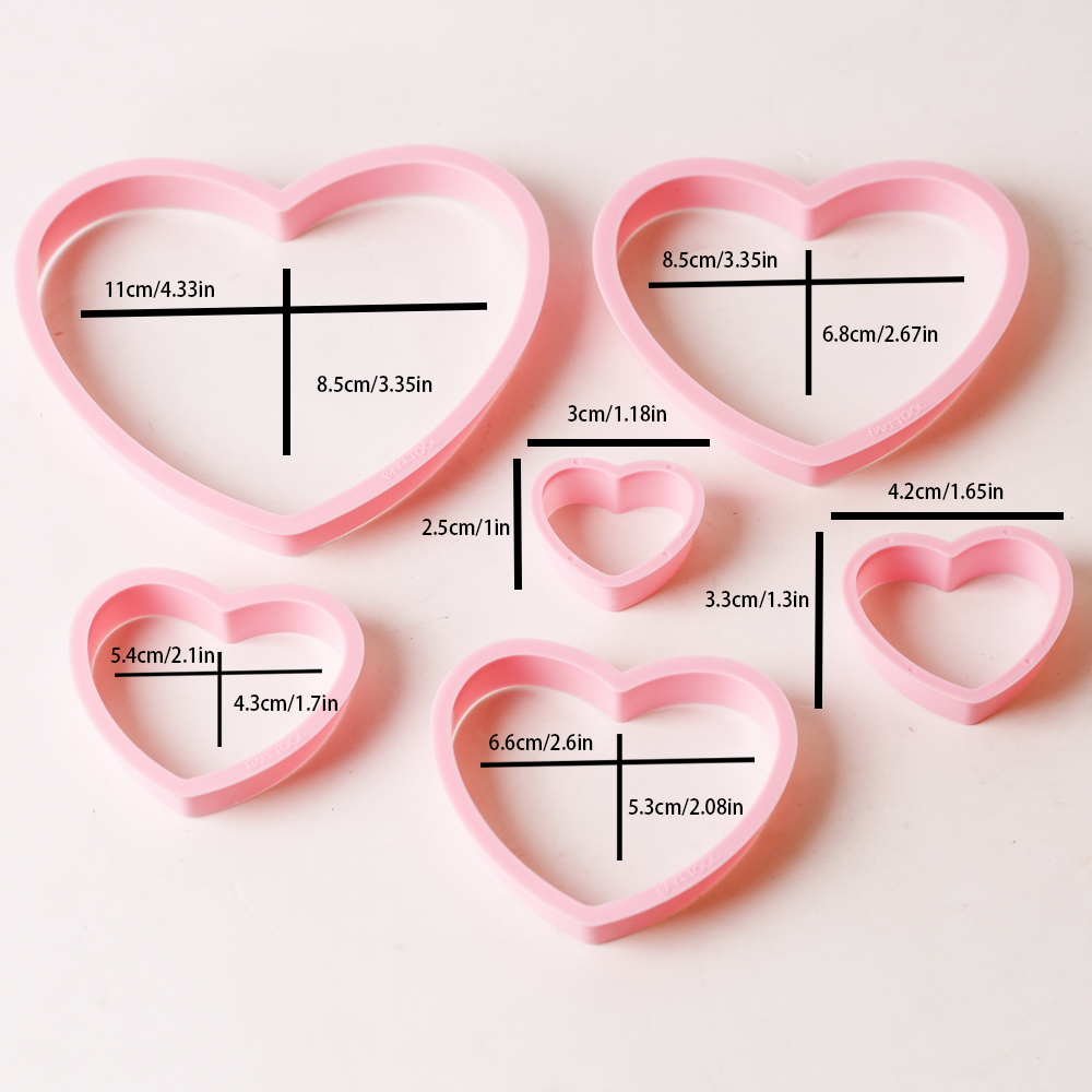1set/3sets Pink Heart Star Flo - огляд і ціна Cookies Pack