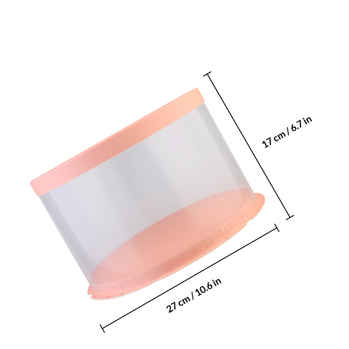 1Pcs Cake Box Paper Lid Plasti - огляд і ціна Cookies Pack