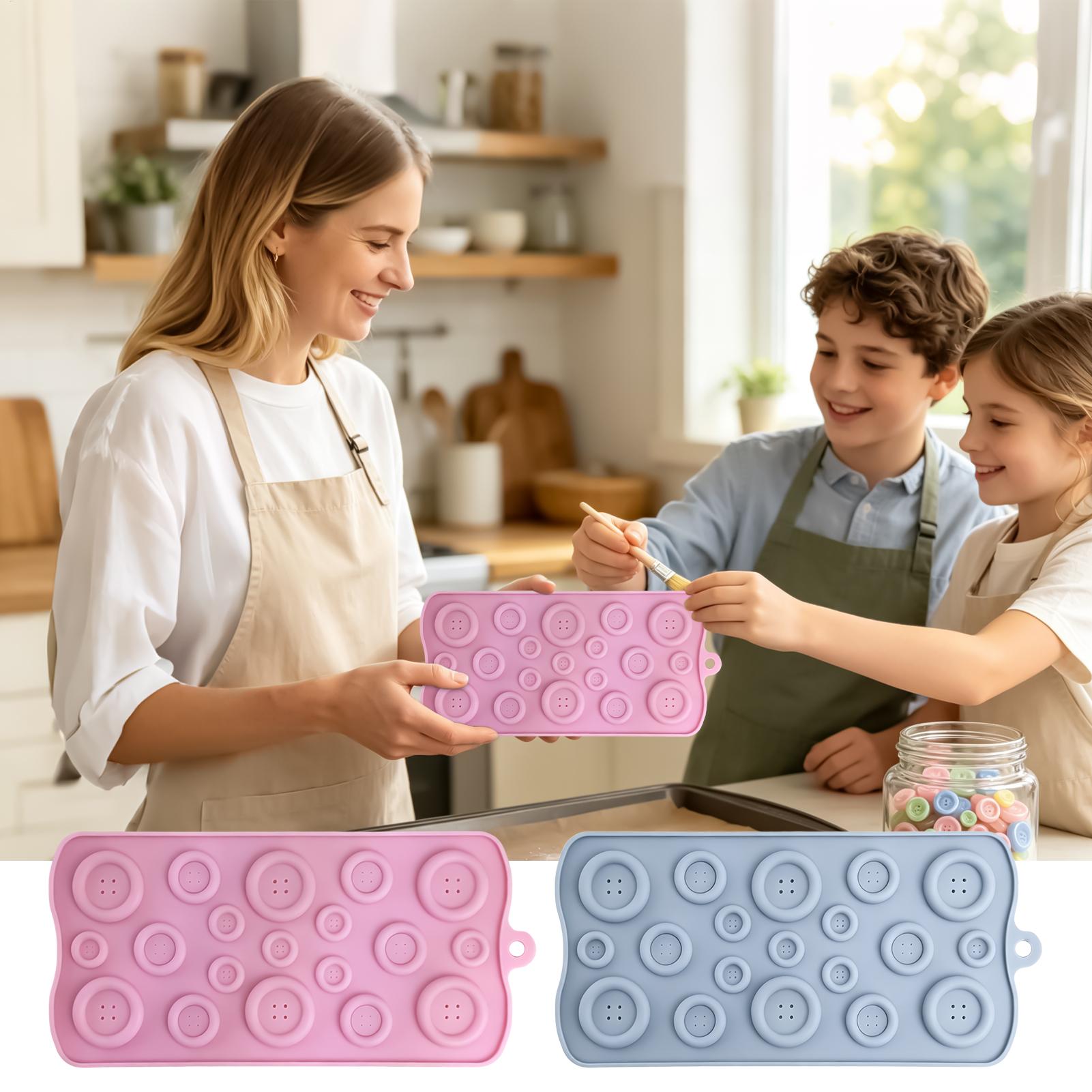 19 Cavity Button Chocolate Mol - огляд і ціна Gummy Candy