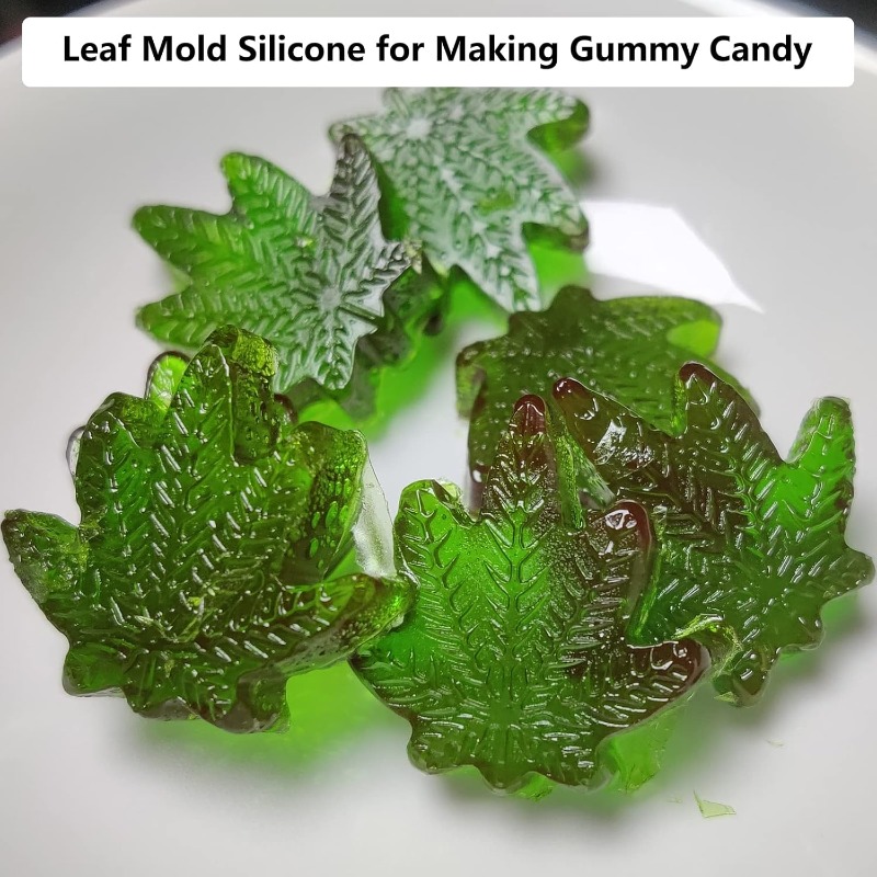 Marijuana Cannabis Hemp Leaf S - огляд і ціна Gummy Candy