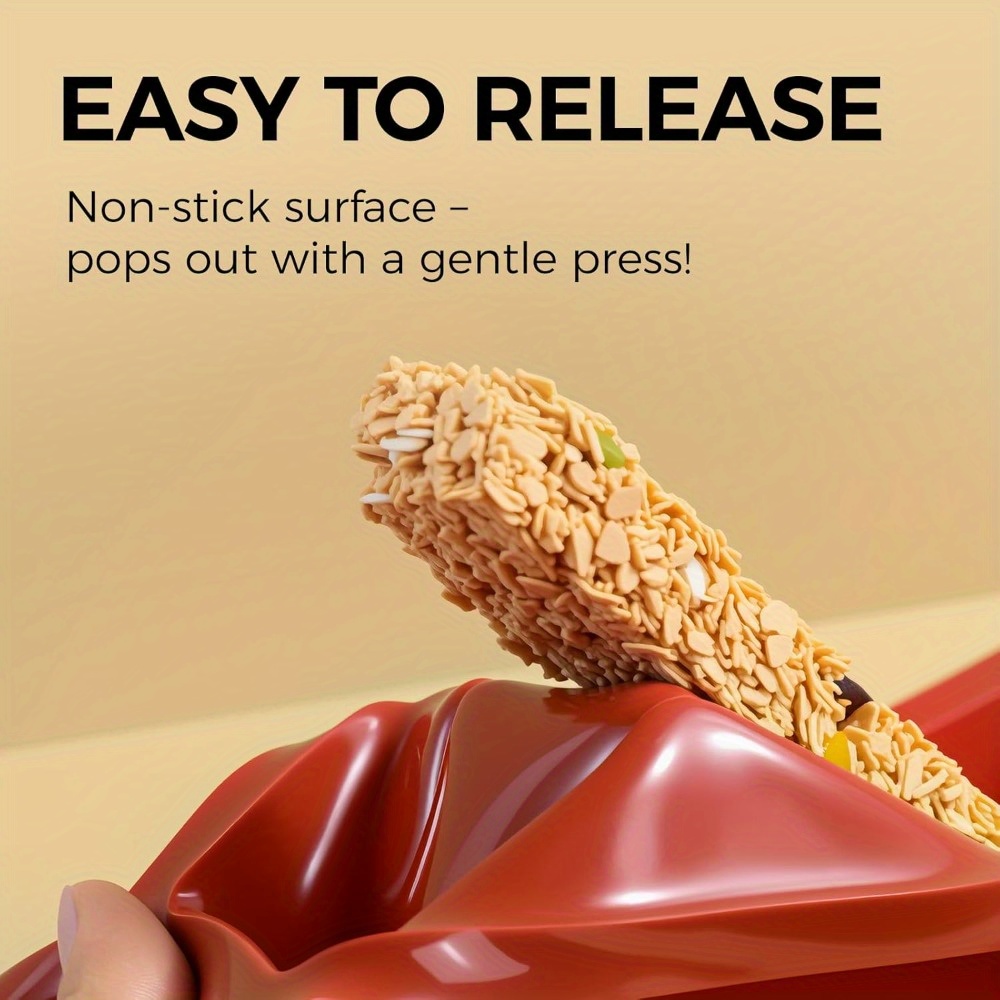 1pc 8-Cavity Silicone Granola  - огляд і ціна Protein Bar