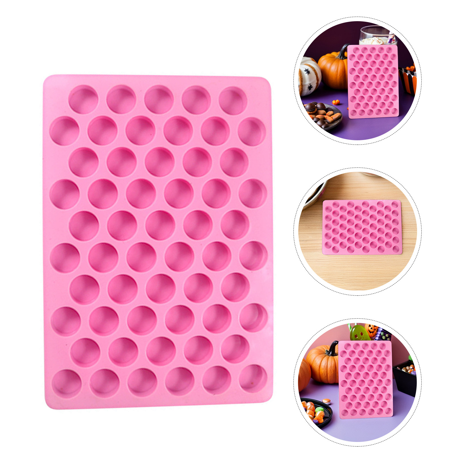 2Pcs Silicone Circle Molds Dia - огляд і ціна Gummy Candy