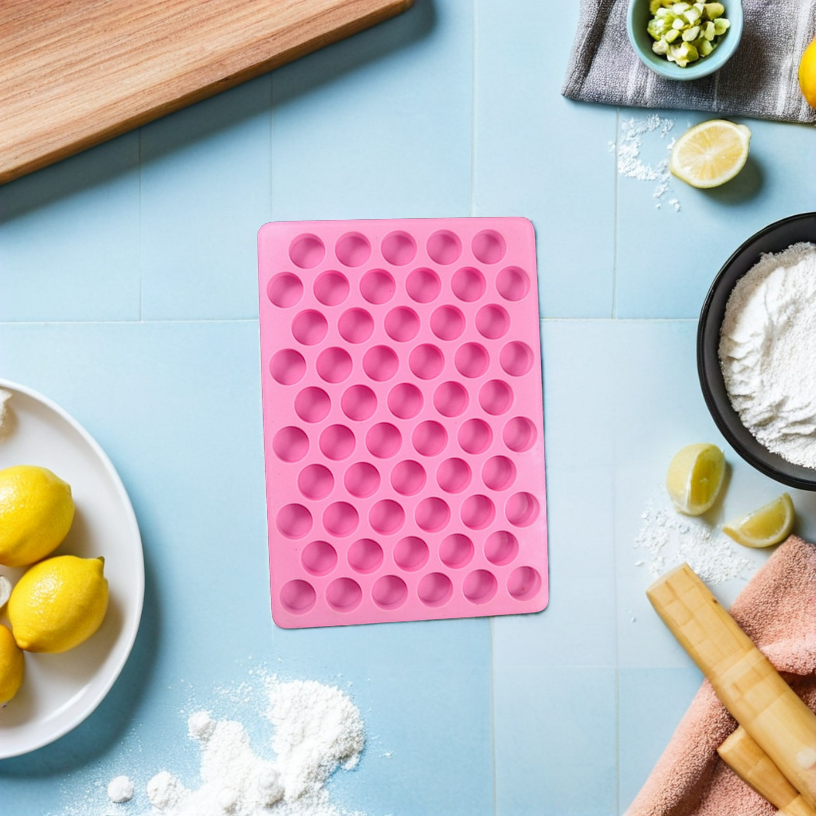 2Pcs Silicone Circle Molds Dia - огляд і ціна Gummy Candy