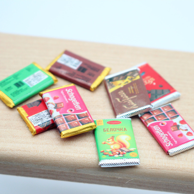 1/12 Miniature Dollhouse Mini  - огляд і ціна Chocolate Snack