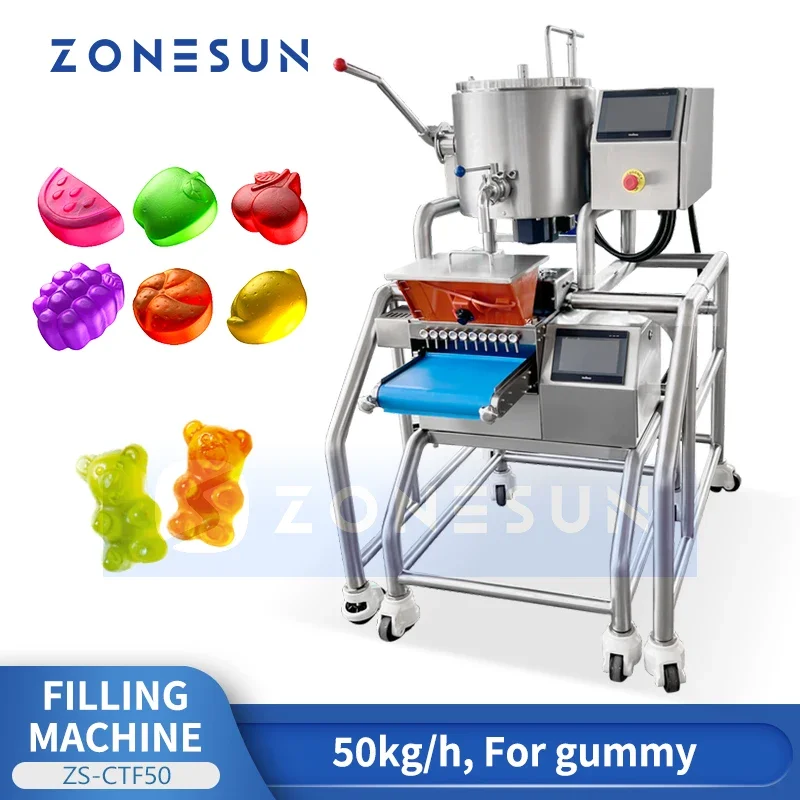 Zonesun Hot Liquid Filling Mac - огляд і ціна Gummy Candy