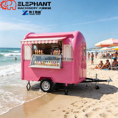 Street Vending Round Food Trai - огляд і ціна Food Snacks Catering