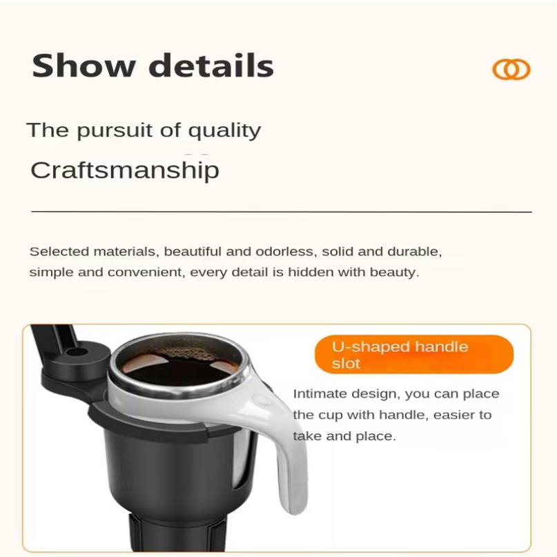 Car Cup Holder Expander Multi- - огляд і ціна Food Snacks Drinks