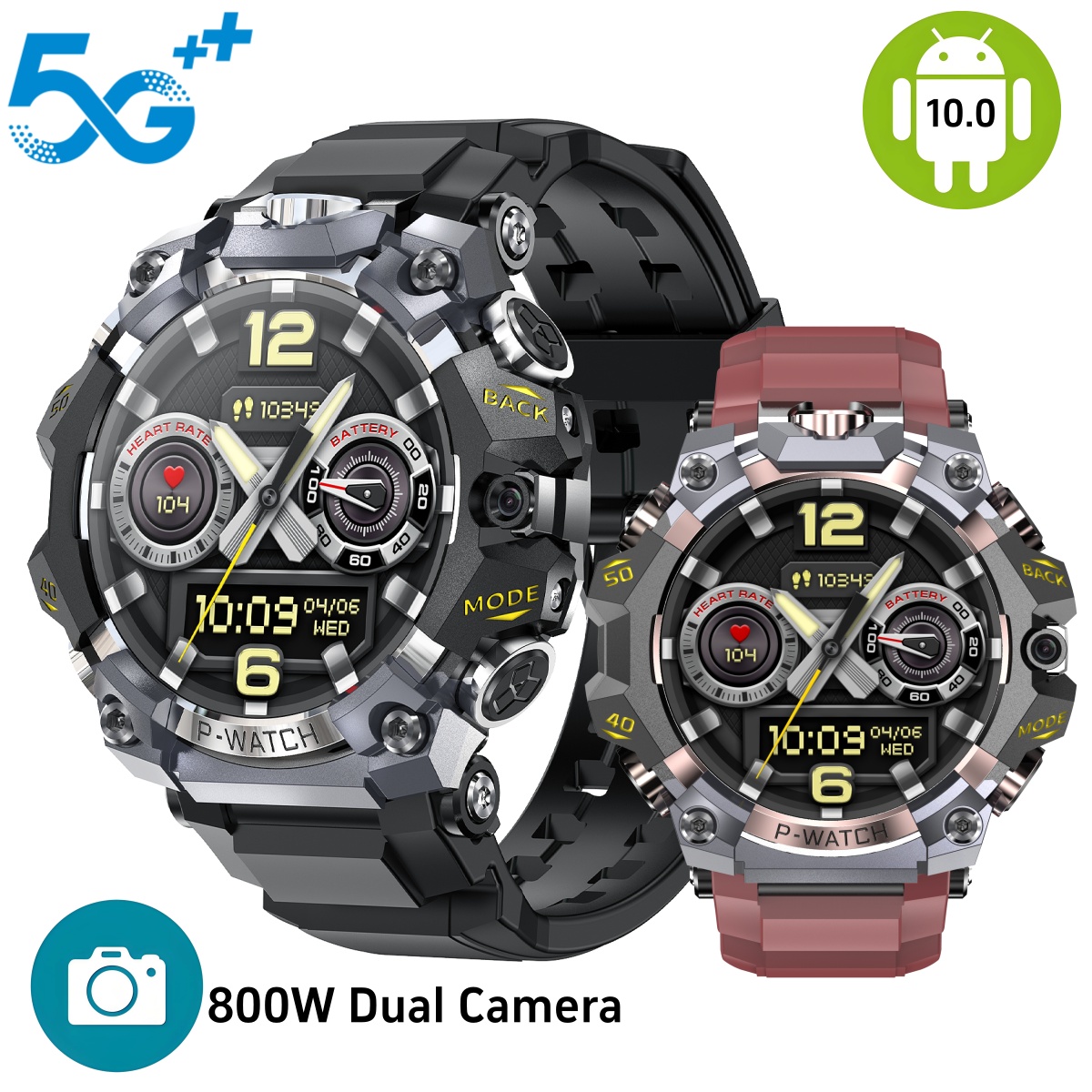 Q668 Smartwatch Android 10.0 1 - огляд і ціна Seaweed Snack