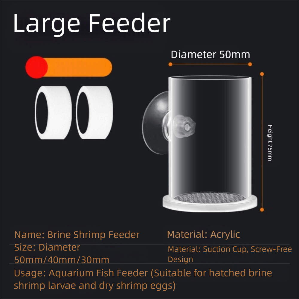 Acrylic Brine Shrimp Feeder Fi - огляд і ціна Seaweed Snack