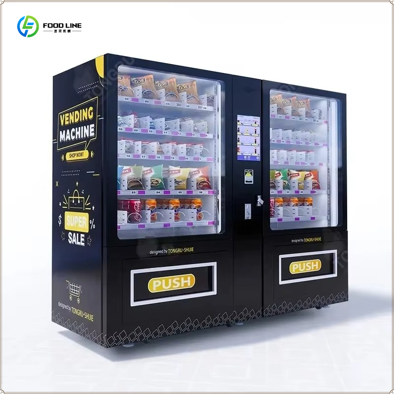 Automatic Smart Vending Machin - огляд і ціна Food Snacks Drinks