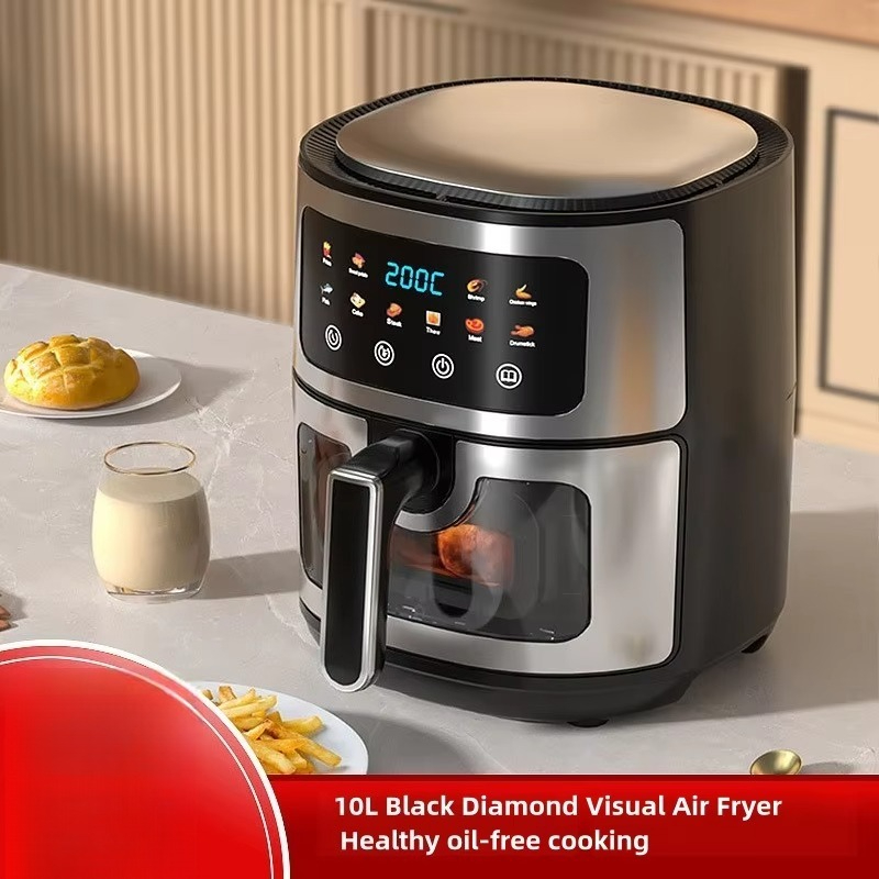 Wholesale 10L Black Air Fryer  - огляд і ціна Healthy Snacks Food
