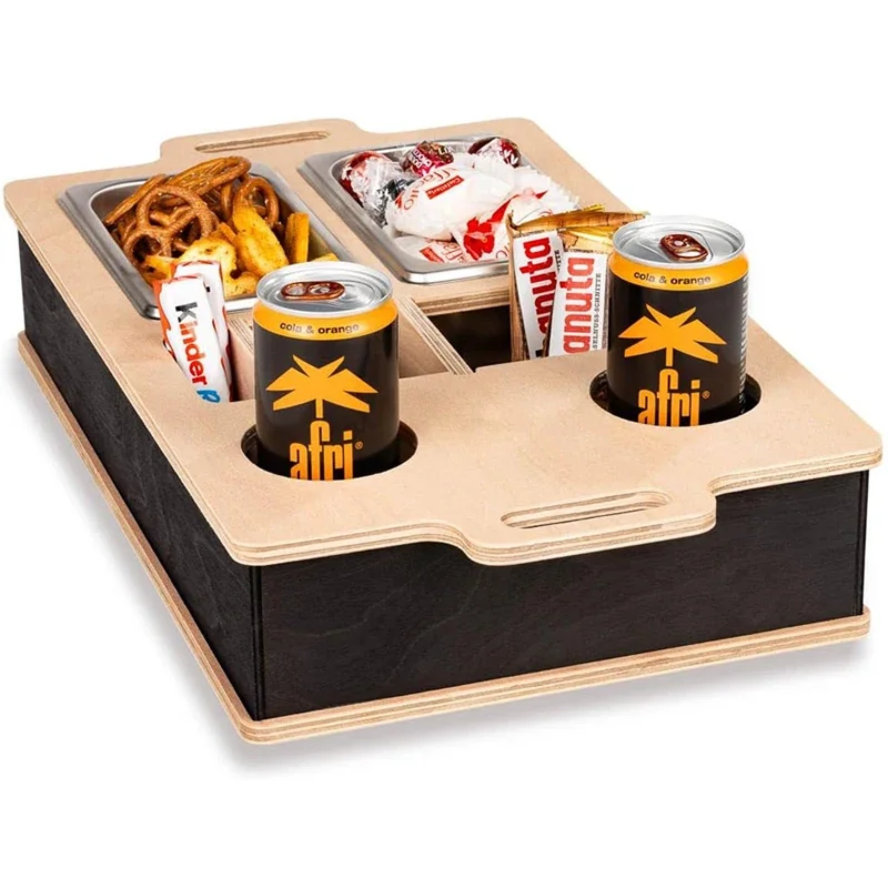 Rectangle Bamboo Tray Desktop  - огляд і ціна Food Snacks Drinks