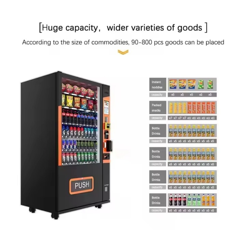 Customized Touch Screen Smart  - огляд і ціна Food Snacks Drinks