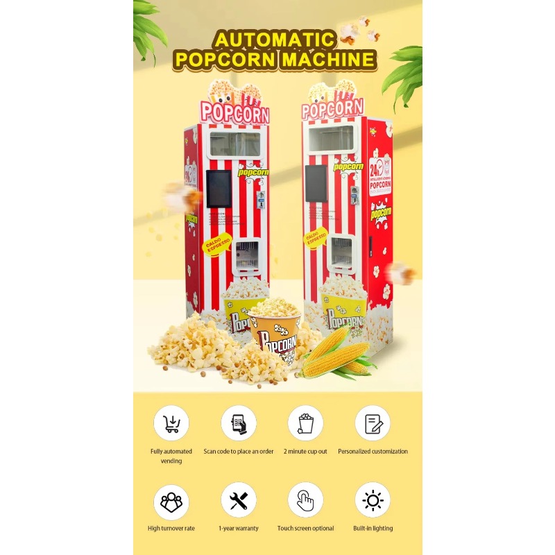 Customized New Automatic Popco - огляд і ціна Popcorn