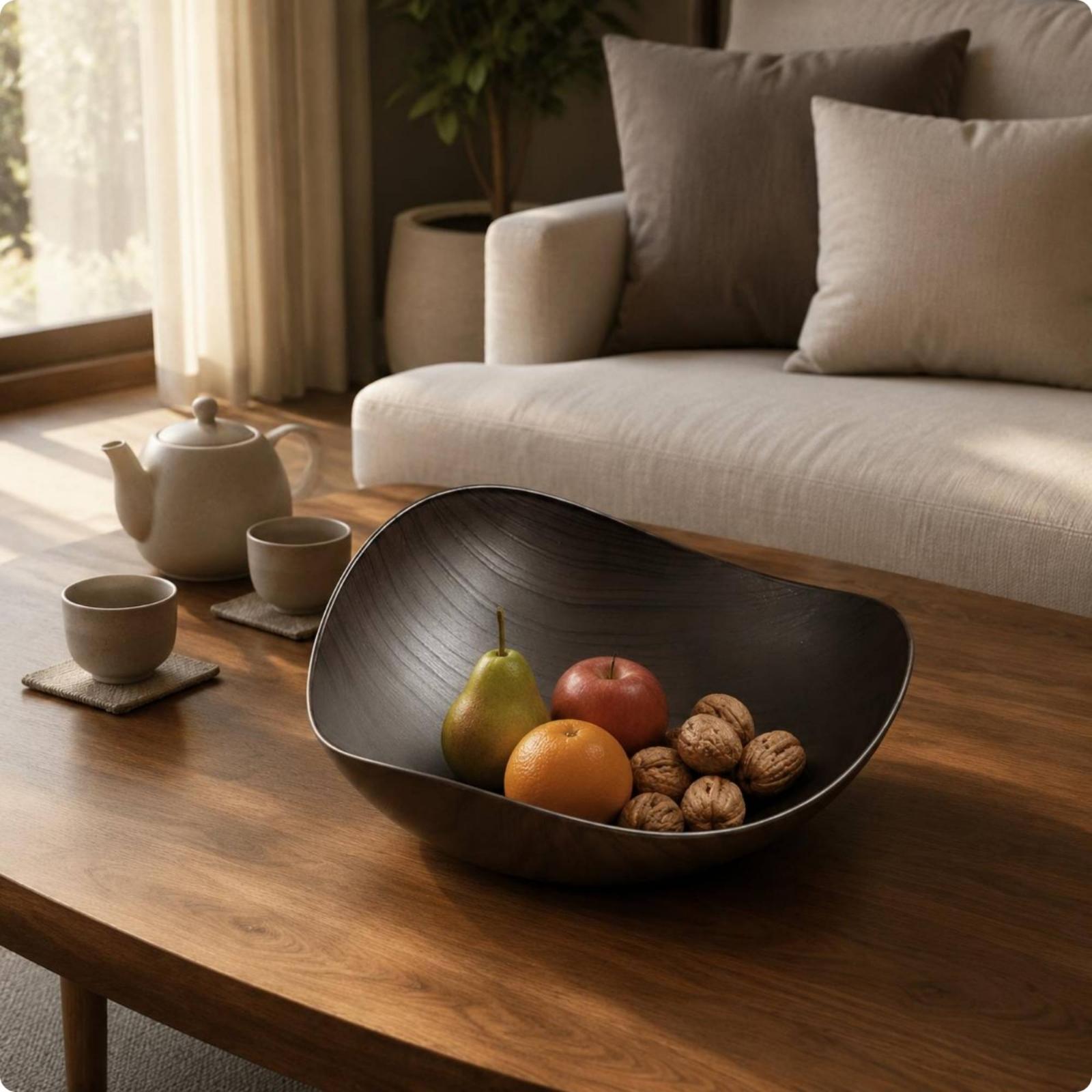 Wood Grain Plastic Fruit Platt - огляд і ціна Dried Fruit