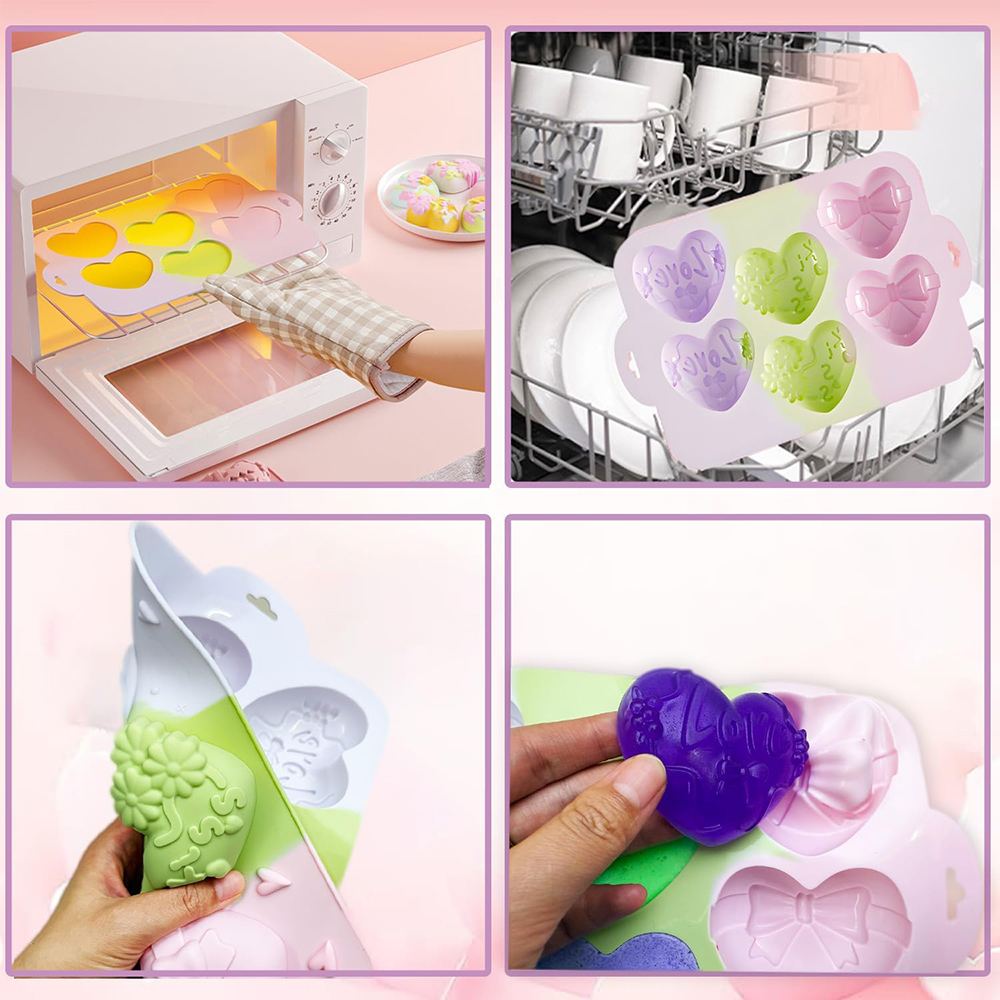 Heart Silicone Molds Chocolate - огляд і ціна Gummy Candy