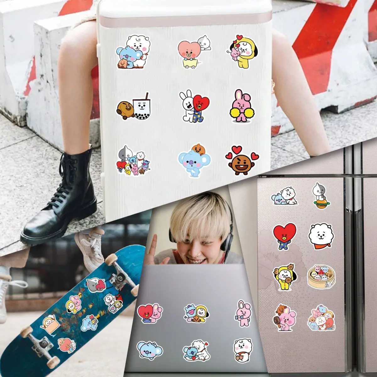 100/200PCS BT21 Chimmy Cooky k - огляд і ціна Cookies Pack