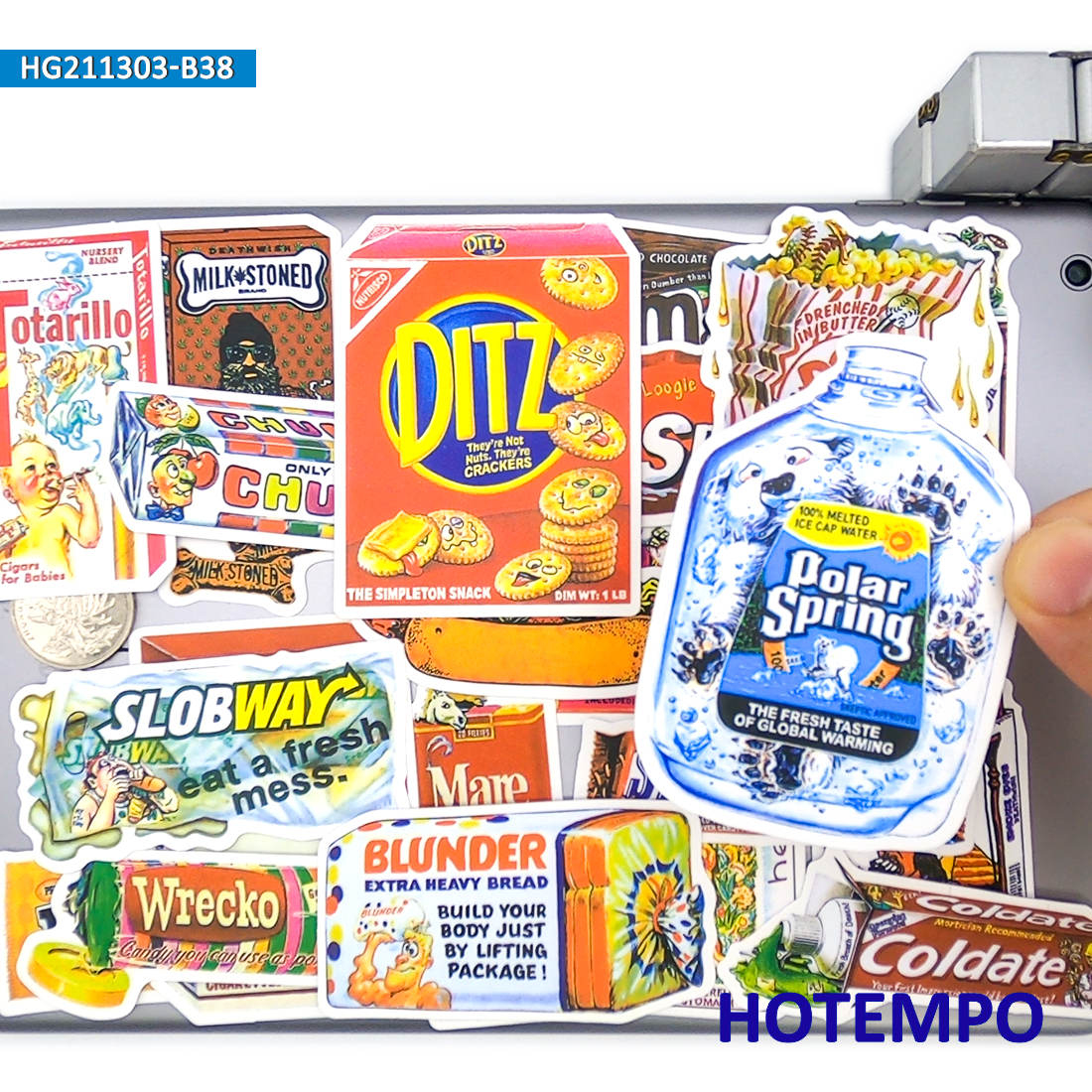 38PCS Snack Drink Food Spoof O - огляд і ціна Food Snacks Drinks