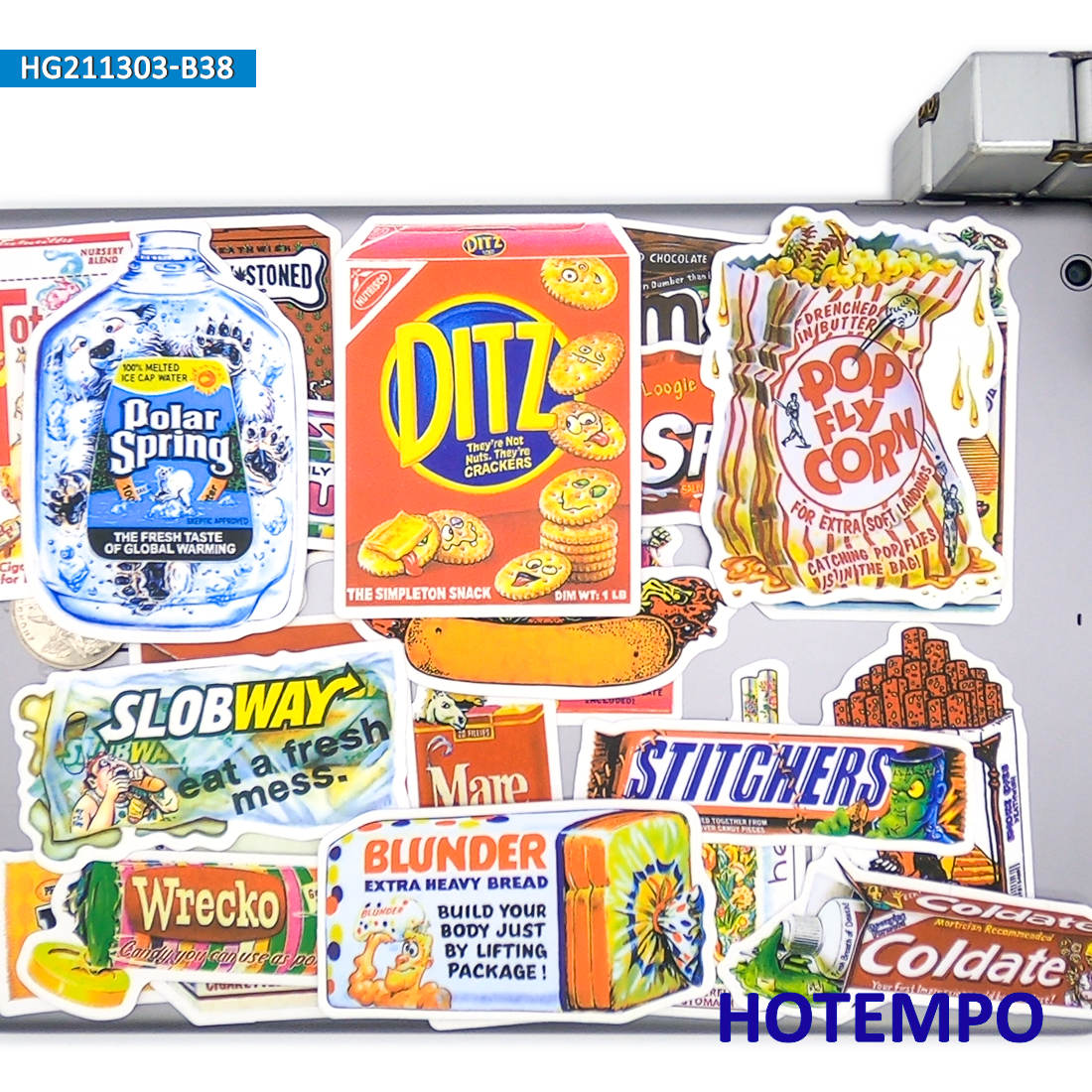 38PCS Snack Drink Food Spoof O - огляд і ціна Food Snacks Drinks