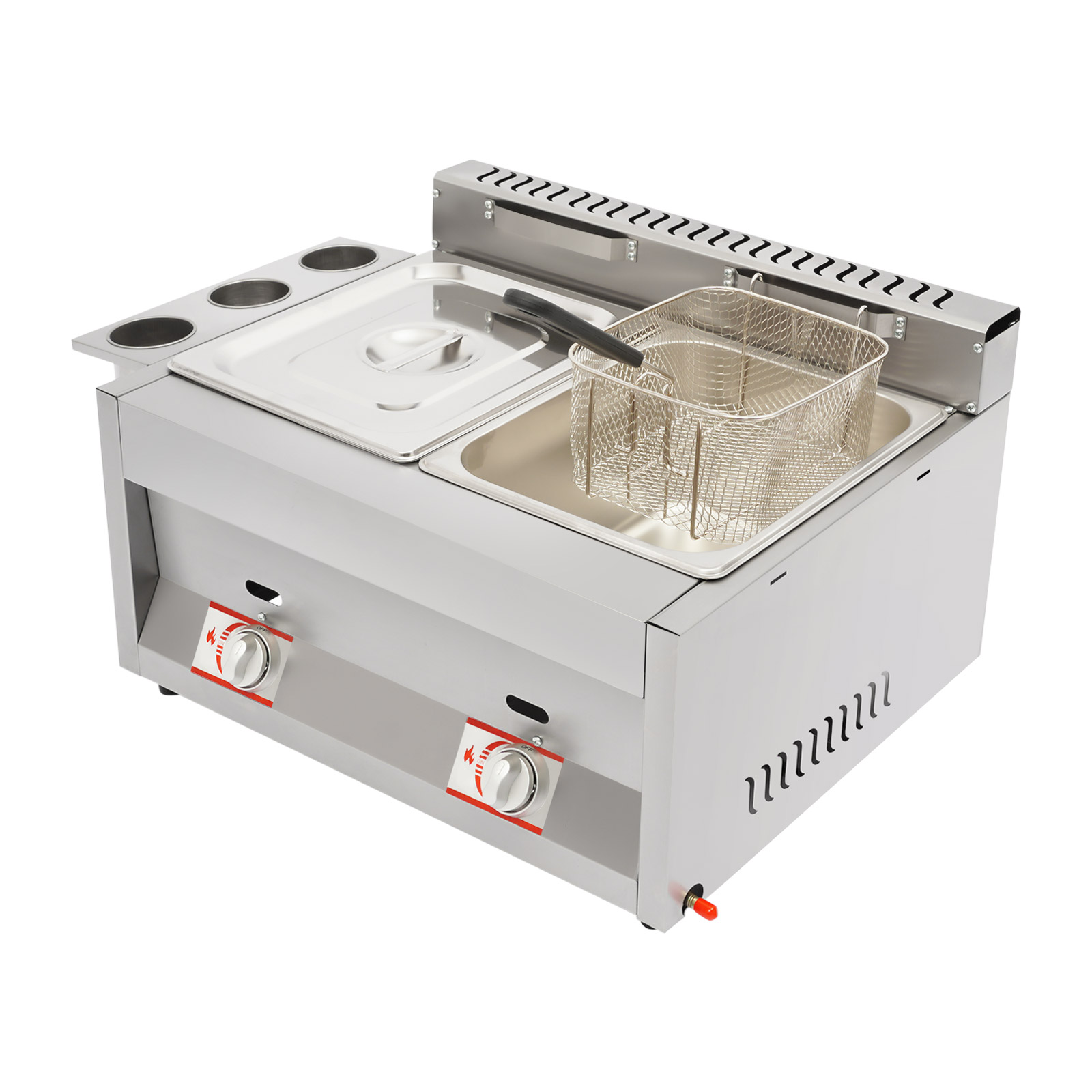 Commercial Deep Fryer 2-Tank 6 - огляд і ціна Food Snacks Catering