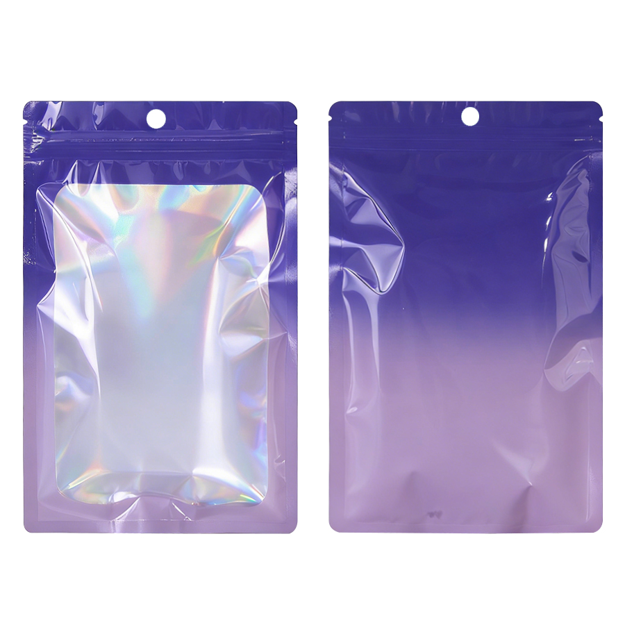 Holographic Color Square Zippe - огляд і ціна Dried Fruit