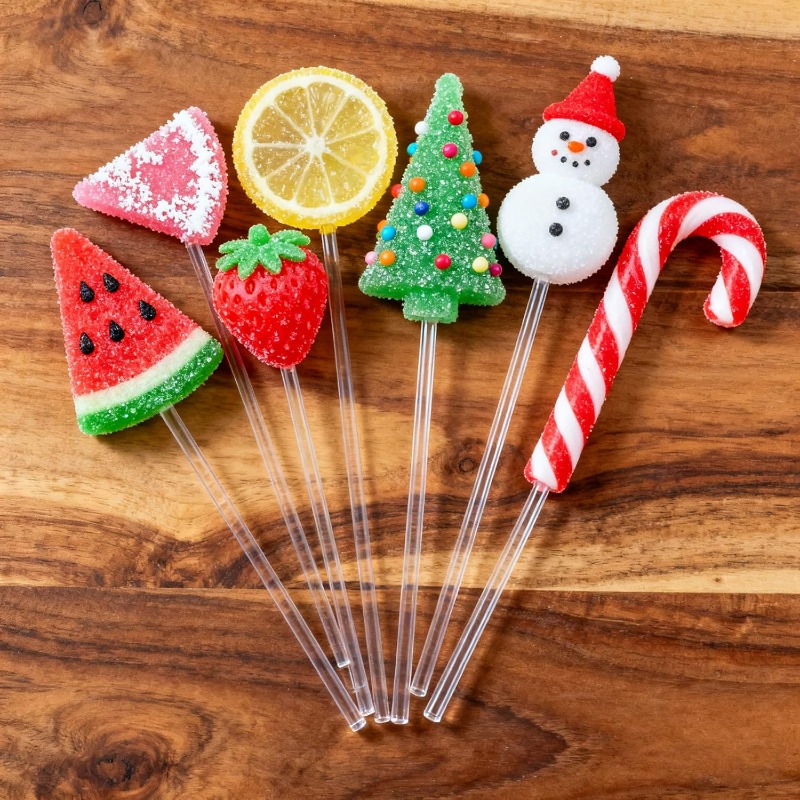 20/100pcs Acrylic Lollipop Sti - огляд і ціна Chocolate Snack