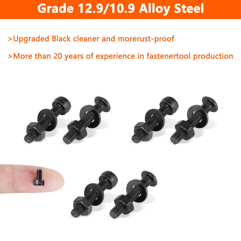 1590PCS M3 Screw Assortment Ki - огляд і ціна Nuts Mix