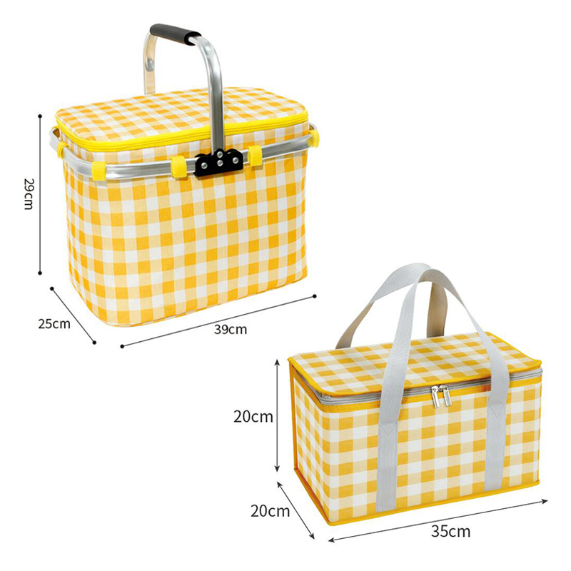Retro Pastoral Lunch Bag Foldi - огляд і ціна Food Snacks Drinks