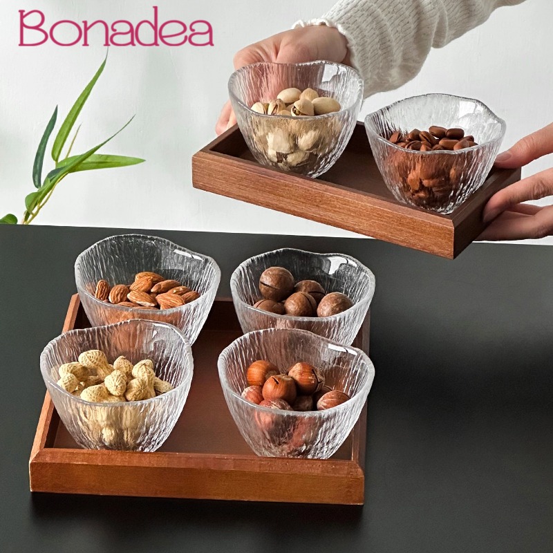 Clear Glass Cups Divided Nut T - огляд і ціна Dried Fruit