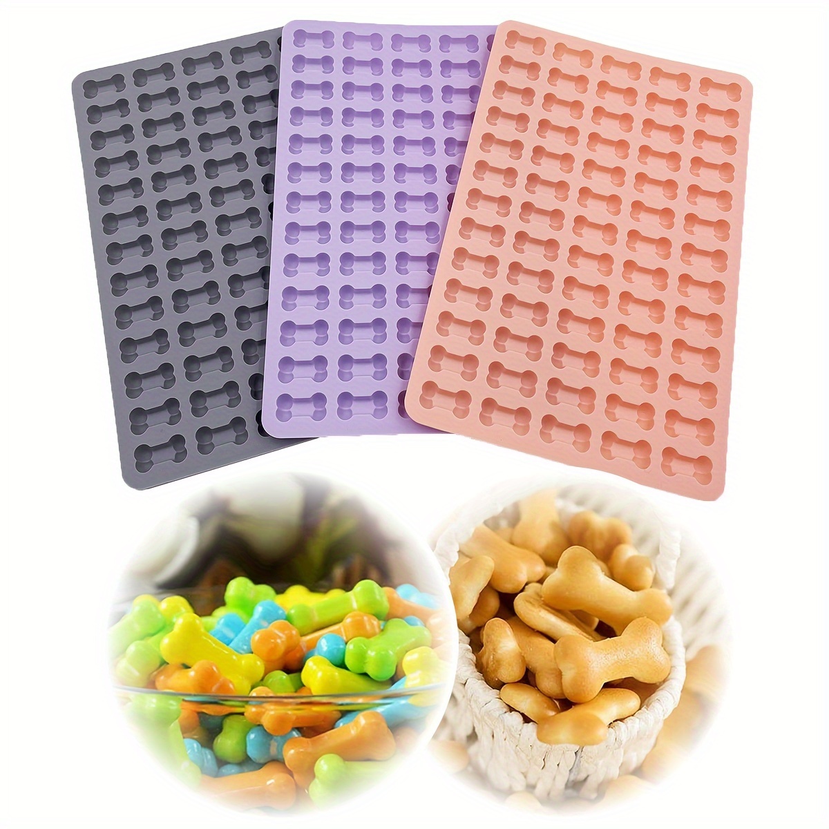 1pcs Mini Bone Biscuit Mold Pi - огляд і ціна Chocolate Snack