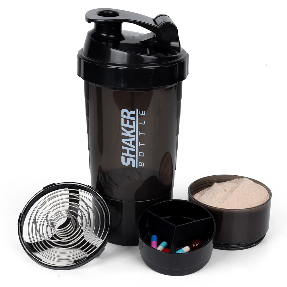 3 Layers Shaker Protein Bottle - огляд і ціна Protein Bar