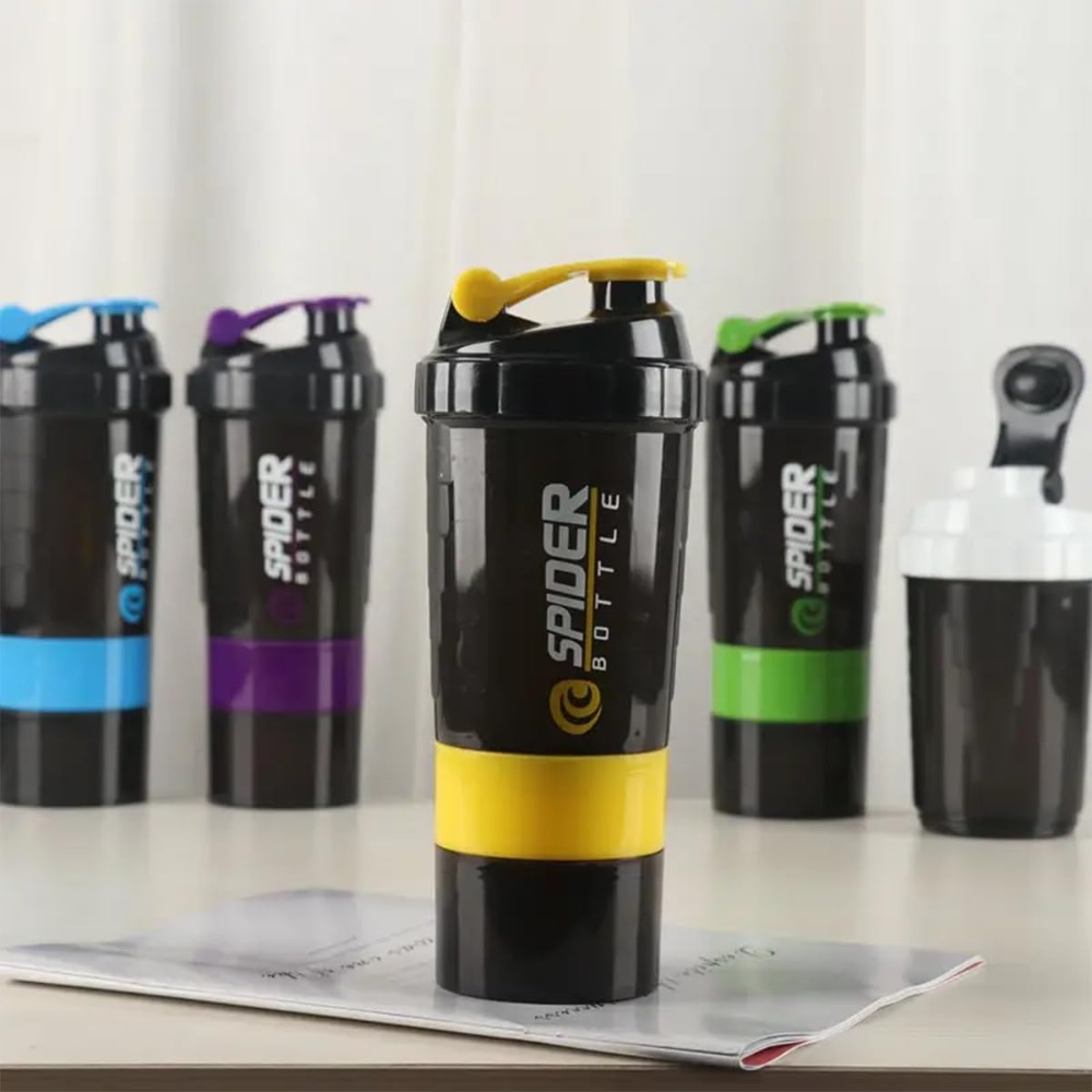 3 Layers Shaker Protein Bottle - огляд і ціна Protein Bar