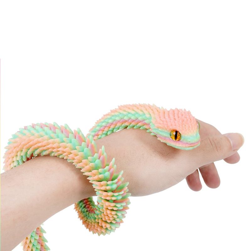 3D Printed Snake Movable Joint - огляд і ціна Gummy Candy