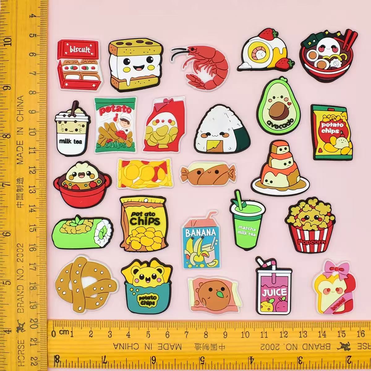 25-100pcs Mixed Food Series Sh - огляд і ціна Food Snacks Drinks