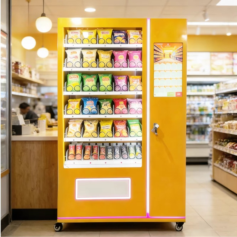 Automatic Snack Vending Machin - огляд і ціна Food Snacks Drinks