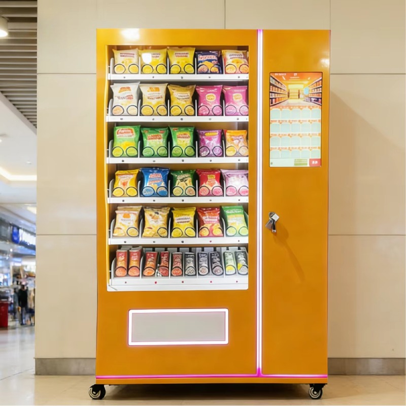 Automatic Snack Vending Machin - огляд і ціна Food Snacks Drinks