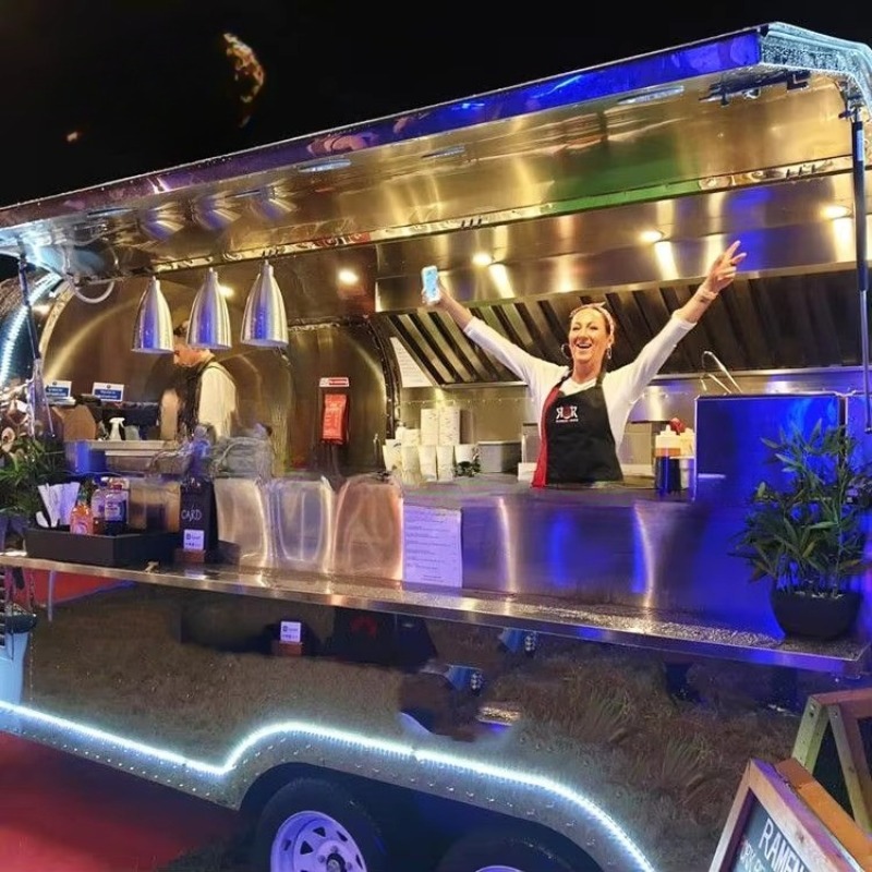 Food Truck Trailer Mobile Ice  - огляд і ціна Popcorn