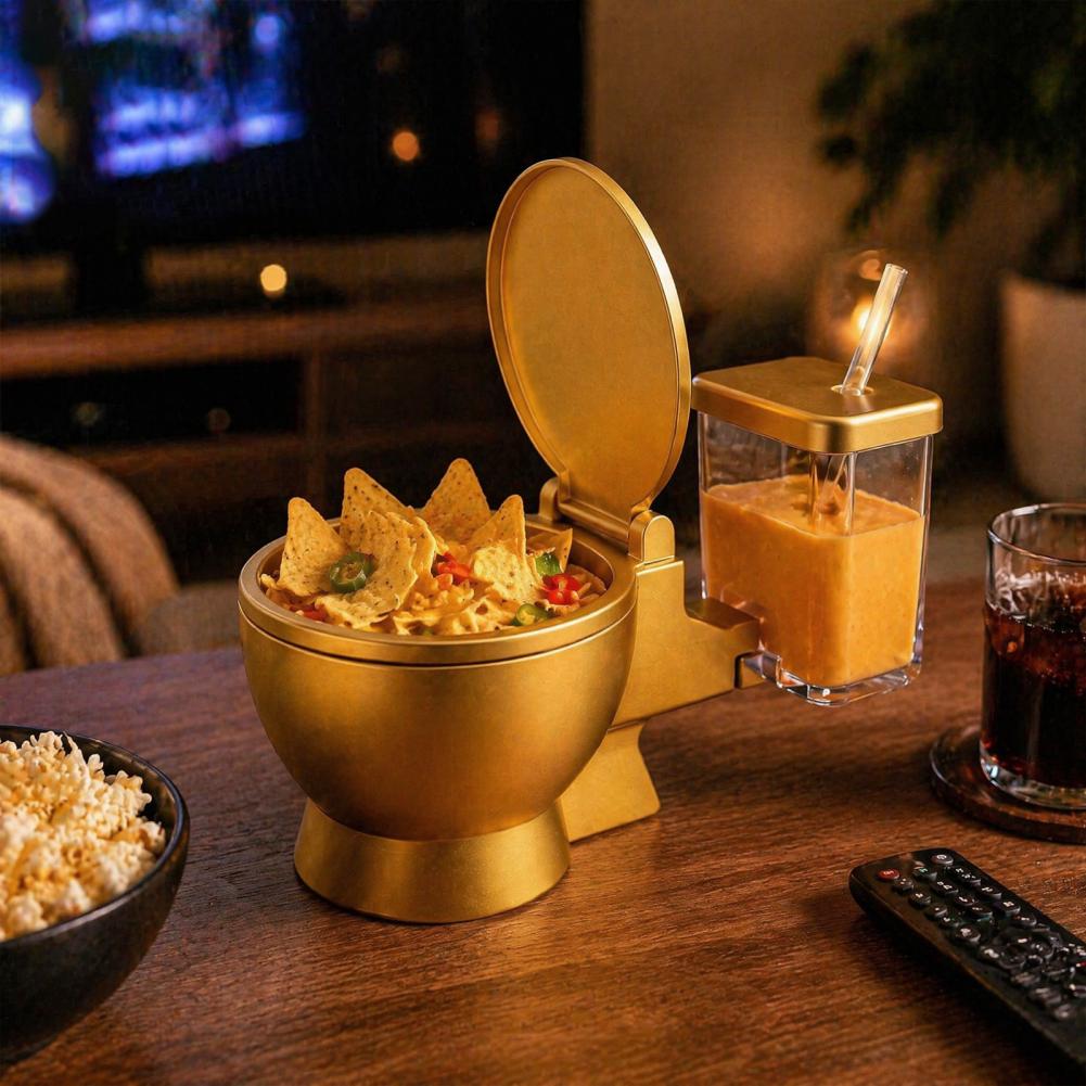 Toilet Shaped Ramen Bowl Set,  - огляд і ціна Food Snacks Drinks