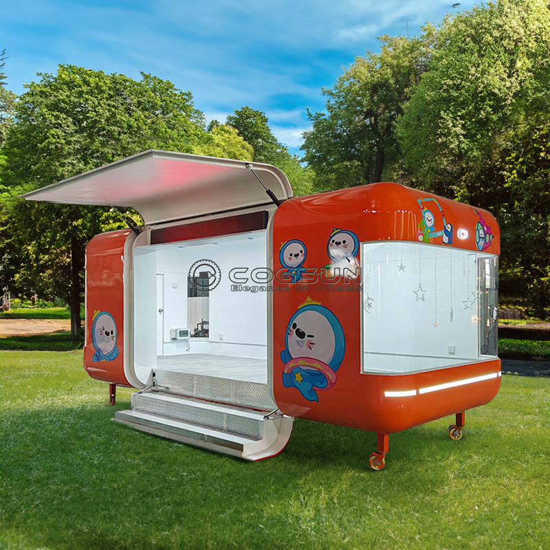 Street Mobile Food Trailer Piz - огляд і ціна Food Snacks Catering