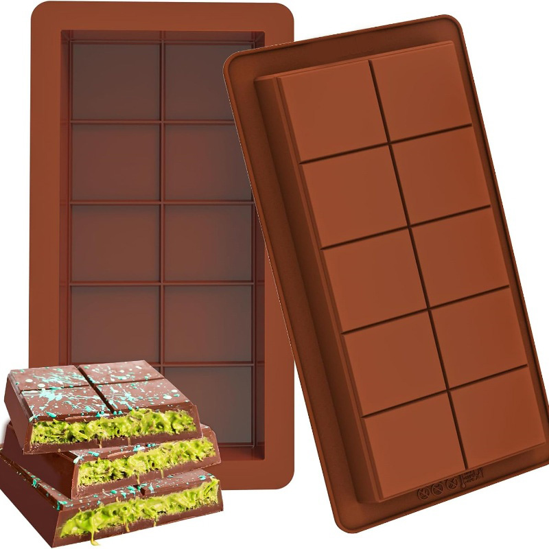 Chocolate Bar Molds Silicone B - огляд і ціна Protein Bar