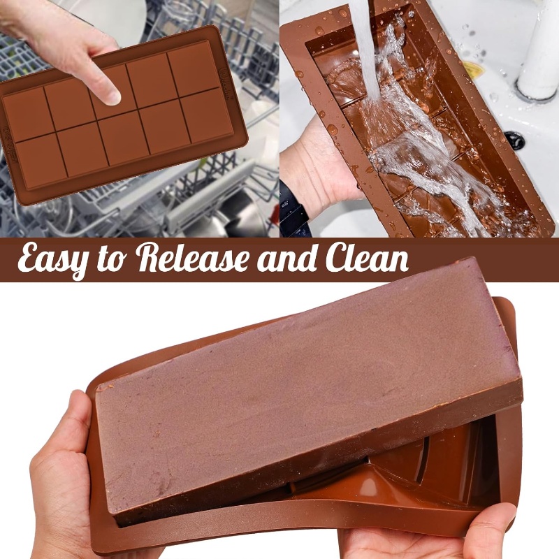 Chocolate Bar Molds Silicone B - огляд і ціна Protein Bar