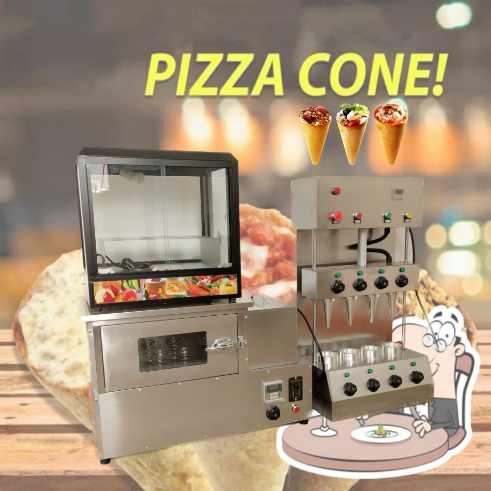 110V 220V Popular Pizza Cone M - огляд і ціна Healthy Snacks Food