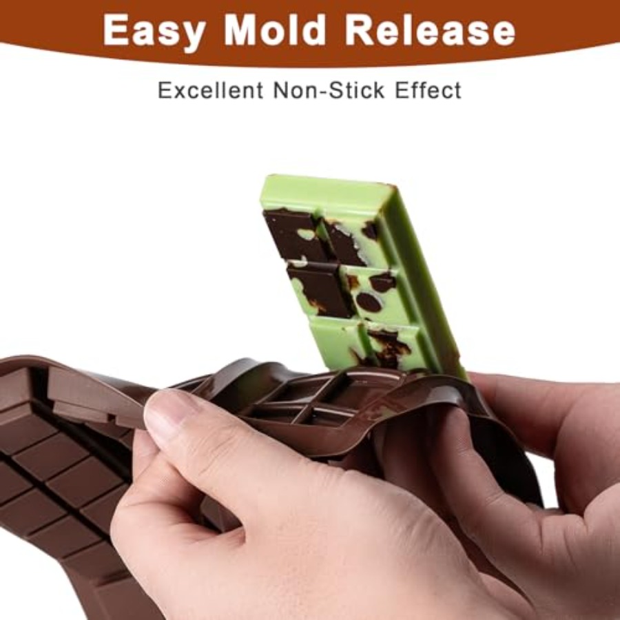 Chocolate Bar Mold Non-Stick C - огляд і ціна Chocolate Snack