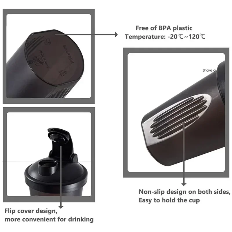 400ml Portable Plastic Drink C - огляд і ціна Protein Bar