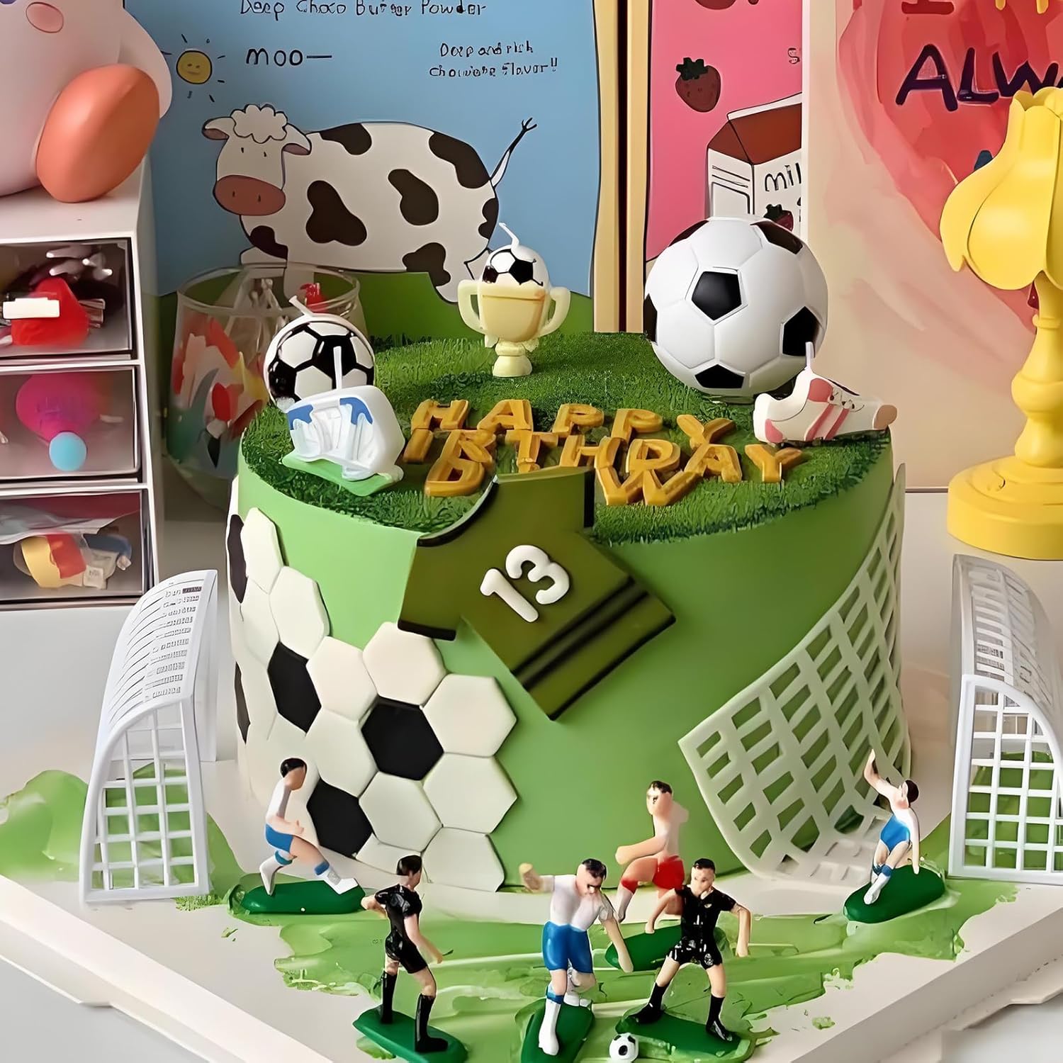 4PCS Football Themed Cookie Cu - огляд і ціна Cookies Pack